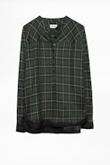 Title Carreaux Tunic - Women’s printed tunic.