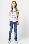 Pantalon Megan - Pantalon bleu enfant;