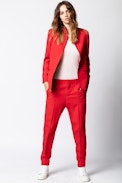 Pantalon Panda Satin - Pantalon costume en satin.