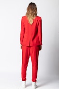 Pantalon Panda Satin - Pantalon costume en satin.