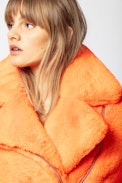 Manteau Freeze - Blouson orange femme.