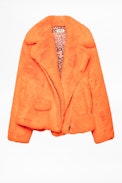 Manteau Freeze - Blouson orange femme.