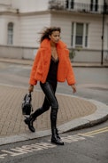 Manteau Freeze - Blouson orange femme.
