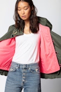 Keep Mili Jacket - Women’s khaki jacket.