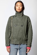 Keep Mili Jacket - Women’s khaki jacket.