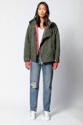 Keep Mili Jacket - Women’s khaki jacket.