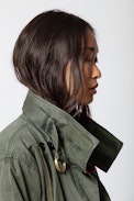 Keep Mili Jacket - Women’s khaki jacket.