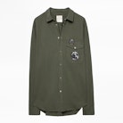Stan Mili Badge Shirt - Men’s military shirt.