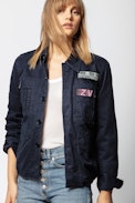 Kode Grunge Fur Parka - Women’s military parka.