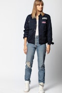 Kode Grunge Fur Parka - Women’s military parka.