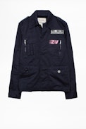 Kode Grunge Fur Parka - Women’s military parka.