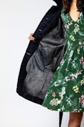 Manteau Magda Shearling - Long manteau en shearling.