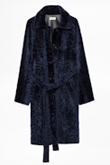 Manteau Magda Shearling - Long manteau en shearling.