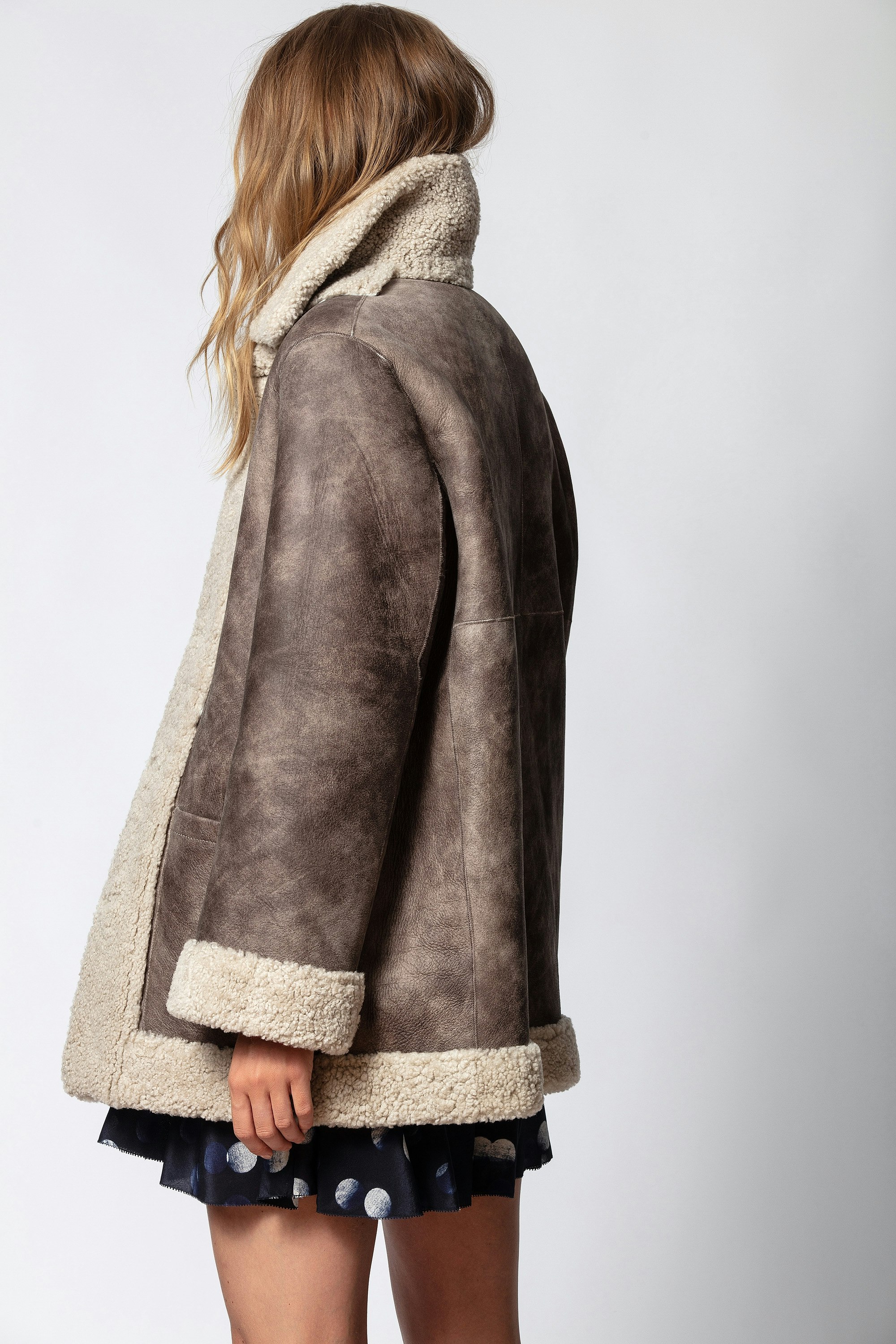 camel revere collar long coat