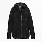 Kell Crinckle Parka - Men’s black down jacket.