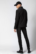 Blouson Beth Crinkle - Schwarzer Herrenblouson.