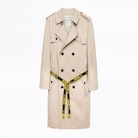 Manteau Mia - Trench femme avec ceinture.