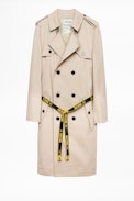 Manteau Mia - Trench femme avec ceinture.