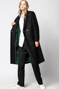 Manteau Marcova  - Manteau noir long femme