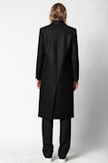 Manteau Marcova  - Manteau noir long femme