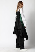 Manteau Marcova  - Manteau noir long femme