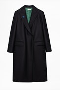 Manteau Marcova  - Manteau noir long femme