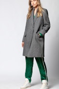 Marcov Coat - Women's wrap front coat.