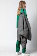 Marcov Coat - Women's wrap front coat.