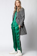 Marcov Coat - Women's wrap front coat.