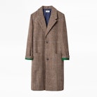 Macy Check Coat - Women’s long coat.