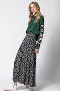 Rock Joyo Mini Print Season - Langer Rock mit Print.