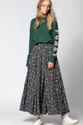 Rock Joyo Mini Print Season - Langer Rock mit Print.