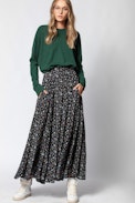 Rock Joyo Mini Print Season - Langer Rock mit Print.