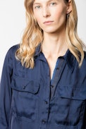 Robe Roa Satin - Robe chemise femme.