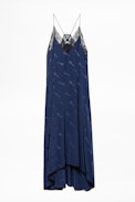 Risty Jac Guitare Silk Dress - Women’s long dress.
