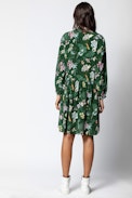 Robe Soie Resist Print Season - Robe courte imprimé fleuri