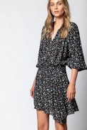 Right Mini Print Season Dress - Women’s floral print dress.