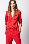 Tunique Tink Satin - Tunique en satin femme.