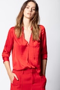 Tunique Tink Satin - Tunique en satin femme.