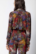 Captain Print Silk Jumpsuit - Silk jumpsuit