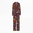 Captain Print Silk Jumpsuit - Silk jumpsuit