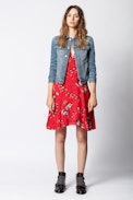 Vestido Seda Remi Daisy - Vestido estampado para mujer.