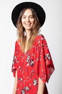 Robe Soie Rap Daisy - Robe longue en soie.