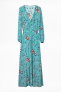 Robe Soie Rikko Daisy - Robe longue en soie.