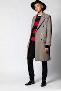 Mantel Mika Wool - Langer Herrenmantel.