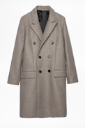 Mantel Mika Wool - Langer Herrenmantel.