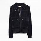 Leonard Suede Show Jacket - Men’s suede leather jacket.