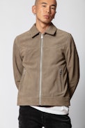 Linki Suede Jacket - Men’s suede leather jacket.