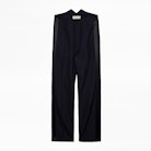 Pantalón D-Pablo Smock - Pantalón ancho de traje para mujer