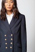 Manteau D-Viggo Wool - Veste de costume en laine femme
